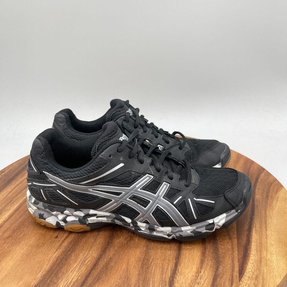 Asics Gel Flashpoint Shoes Womens Size 8.5 Black Running Comfort Walking Sneaker